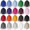 hoodie color chart - Book Lover Gift Shop