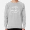 ssrcolightweight sweatshirtmensheather greyfrontsquare productx1000 bgf8f8f8 13 - Book Lover Gift Shop